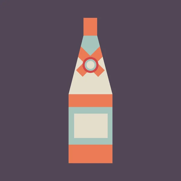 Ilustración Simple Icono Gráfico Vector — Vector de stock