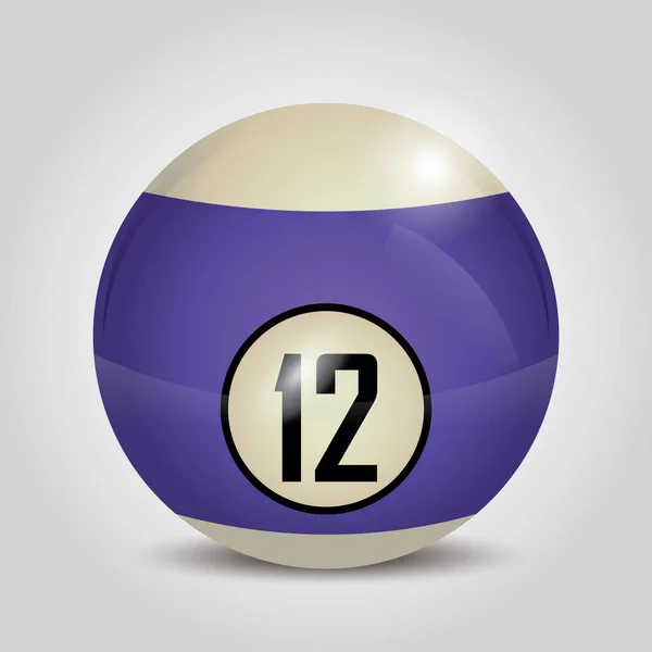 Modern Graphic Icon Vector Illustration Ball — Stock Vector