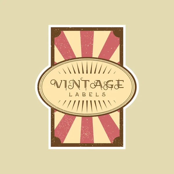 Abstract Vintage Background Vector Illustration — Stock Vector