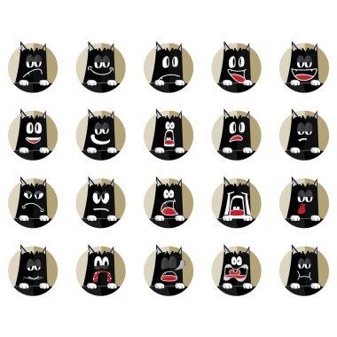 Vektör illüstrasyonu, simge ögesi arkaplanı