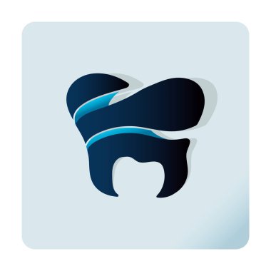 vektör çizimi, diş, diş hekimi 