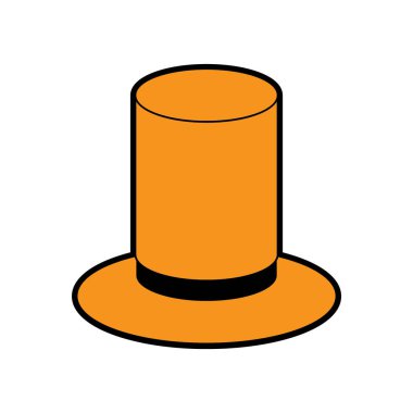 hat vektör illüstrasyonu, simge ögesi arkaplanı