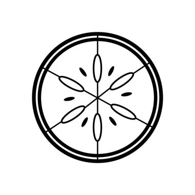 simge ögesi arkaplan vektörü illüstrasyonu