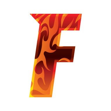 Beyaz arkaplanda izole edilmiş alfabe harfi 