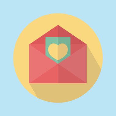 Postaların yaratıcı vektör illüstrasyonu