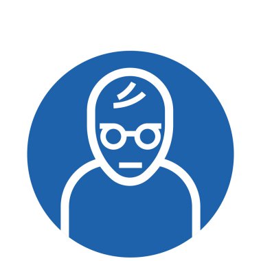 Basit grafik simgesi vektör illüstrasyonu 