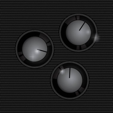 DJ konsept vektör illüstrasyonu 