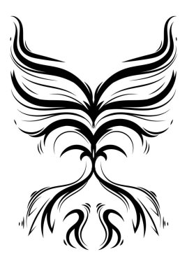 Basit grafik simgesi vektör illüstrasyonu 