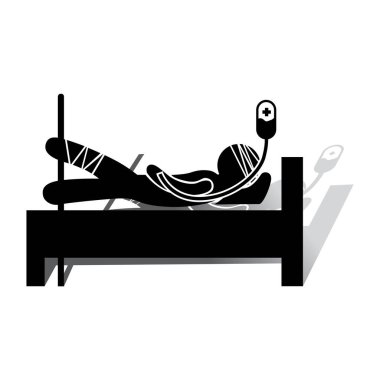 Grafik simgesi vektör illüstrasyonu 