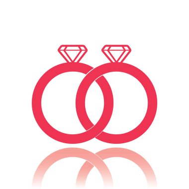 halkaların modern grafik simge vektörü çizimi