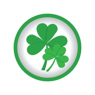 Aziz Patrick simgesi, vektör illüstrasyonu 