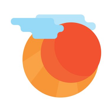 Basit web simgesi, grafik vektör illüstrasyonu