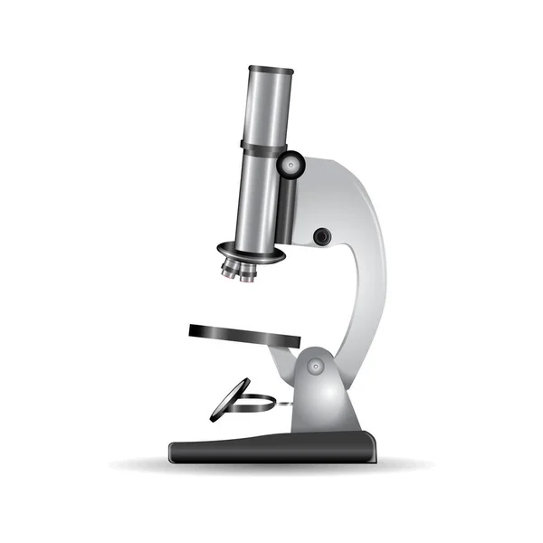 Mikroskop Symbolvektorillustration — Stockvektor