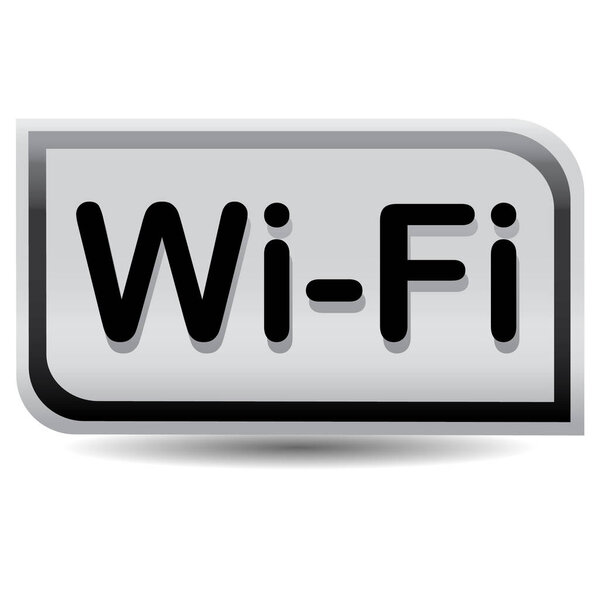 wi-fi vector illustration, icon element background
