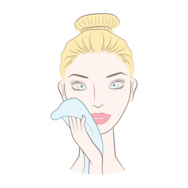 soyut vintage vektör çizimi