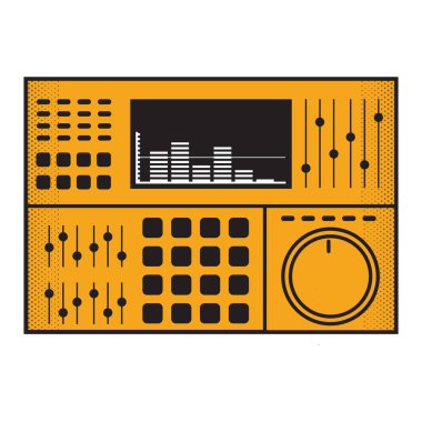 modern grafik simgesi vektör illüstrasyonu 