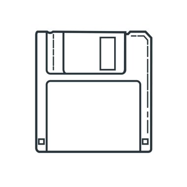 Vektör illüstrasyonu, simge ögesi arkaplanı