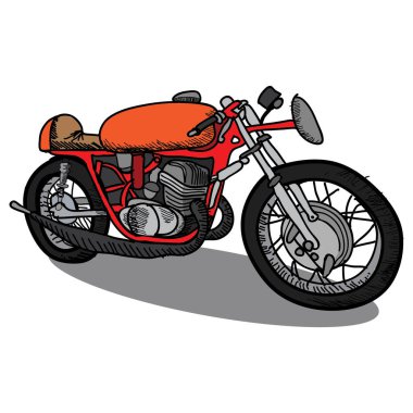 Yarış, ulaşım, vektör illüstrasyonu 