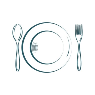 tabak vektör çizimi, simge ögesi arkaplanı