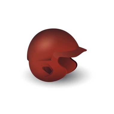 Miğferin yaratıcı vektör illüstrasyonu