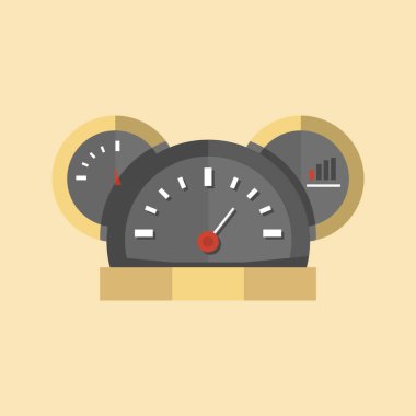 Vektör illüstrasyonu, simge ögesi arkaplanı