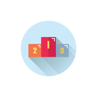 Başarı simgesi vektör illüstrasyonu