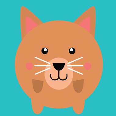 simge ögesi arkaplan vektörü illüstrasyonu