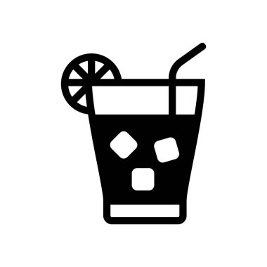 Restoran simgeleriyle basit biçimlendirilmiş pankart, vektör illüstrasyonu