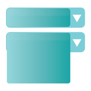 Basit web simgesi, grafik vektör illüstrasyonu