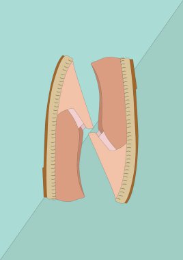 Vektör illüstrasyonu, simge ögesi arkaplanı