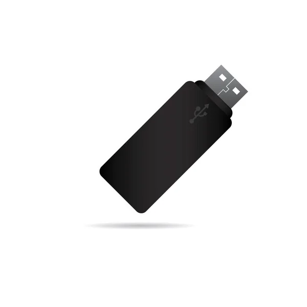 Ilustração Vetor Usb Fundo Elemento Ícone — Vetor de Stock