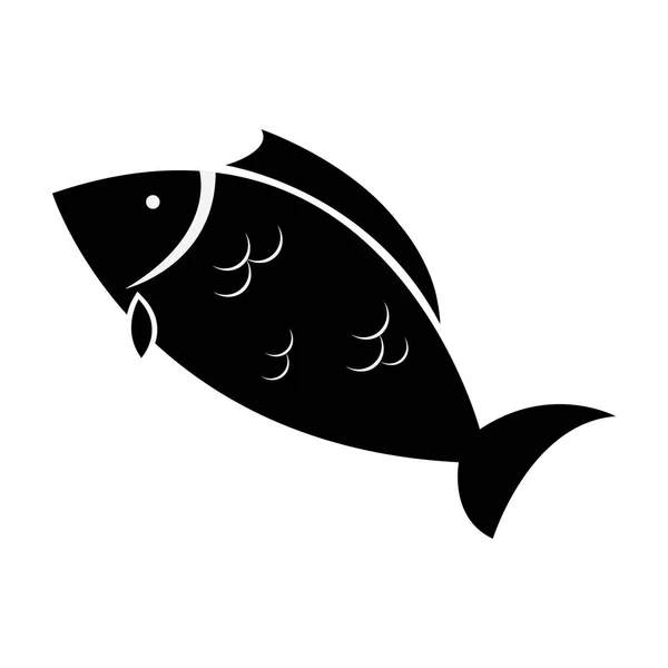 Peces Ilustración Simple Vector Color — Archivo Imágenes Vectoriales