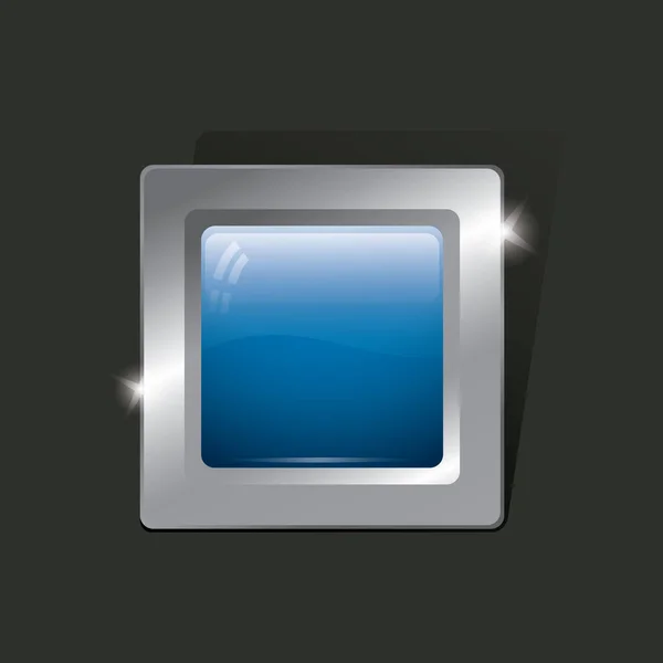 应用程序网站的彩色矢量按钮模板 — 图库矢量图片