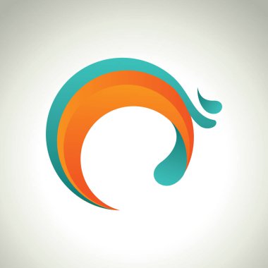 Metin ve vektör illüstrasyonu için alanı olan basit bir pankart