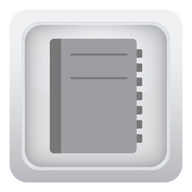 Defterin modern grafik simgesi çizimi