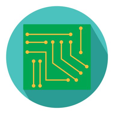 Basit web simgesi, grafik vektör illüstrasyonu