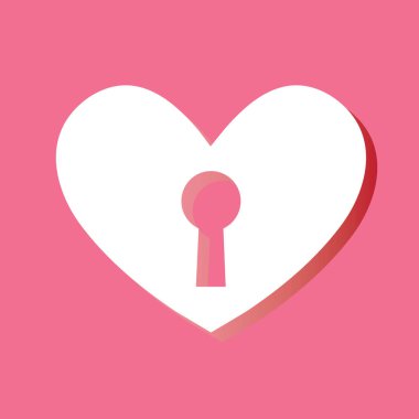 Basit grafik simgesi vektör illüstrasyonu