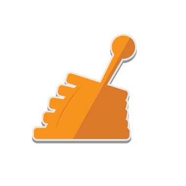 Vektör illüstrasyonu, simge ögesi arkaplanı