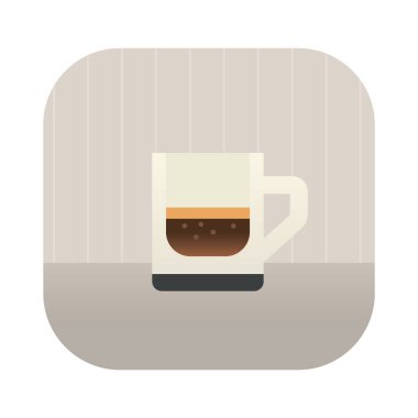 Simgeli basit biçimlendirilmiş pankart, vektör illüstrasyonu