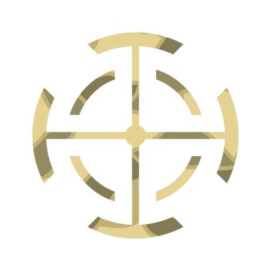 Simge ve vektör illüstrasyonlu basit biçimlendirilmiş pankart