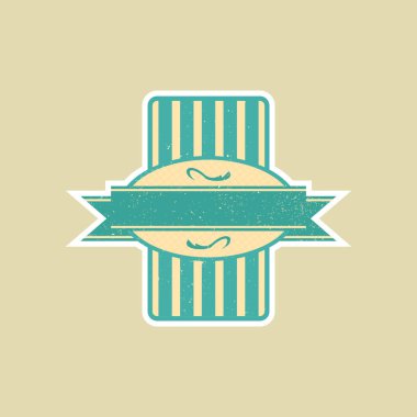 soyut vintage arkaplan vektör çizimi