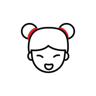 simge ögesi arkaplan vektörü illüstrasyonu