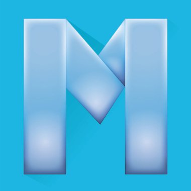 Harf simgesi vektör illüstrasyonu