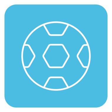 Spor simgeleri ve vektör illüstrasyonlu basit biçimlendirilmiş pankart