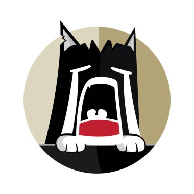 modern grafik simgesi vektör illüstrasyonu 