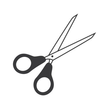 Basit grafik simgesi vektör illüstrasyonu