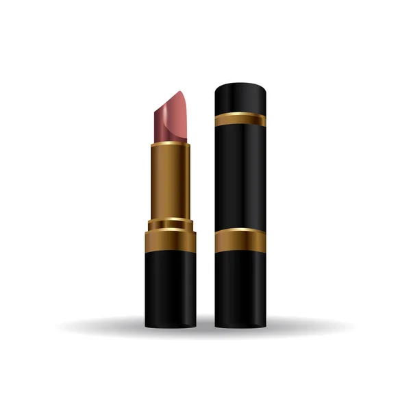 Eenvoudige Lipstick Vector Illustratie — Stockvector