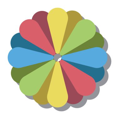 simge ögesi arkaplan vektörü illüstrasyonu