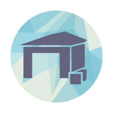 Vektör illüstrasyonu, simge ögesi arkaplanı