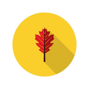 Ağaç yaprağı bitki örtüsü, vektör 